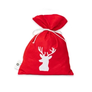 Sac de Saint-Nicolas "Cerf" rouge