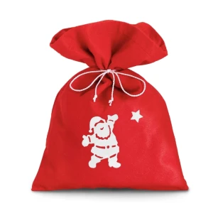 Sac de Saint-Nicolas "Saint-Nicolas avec Etoile" -Rot