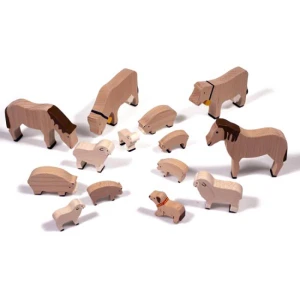 Lot de grands animaux de la ferme