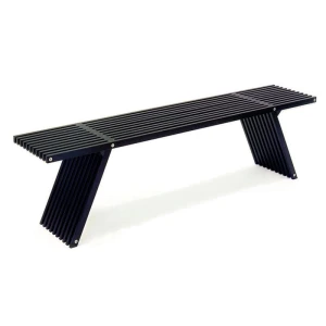 Banc Z -schwarz; CH-Buche gedämpft FSC 100%