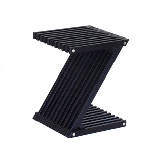 Tabouret Z -schwarz; CH-Buche gedämpft FSC 100%