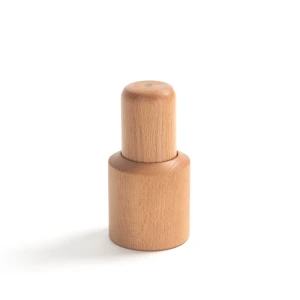 Moulin à poivre "S" hêtre ou noyer -Buche