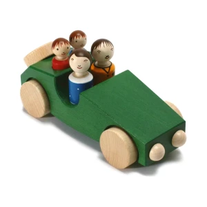Voiture en bois « Philippe 2 » -Grün