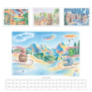 Calendrier d’anniversaires « Eseli & ses amis »