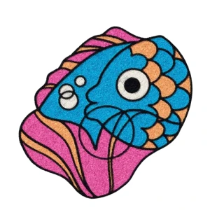 Tapis TUFTY « Poisson »