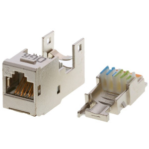 Metz Connect 130910-I RJ45-Einbaumodul E-Dat CAT 6a