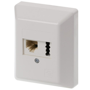 Rutenbeck Kombidose IAE/UAE 8 (6) - TAE 6 F+N, AP, reinwei