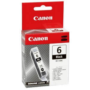 Canon Tintenpatrone BCI-6Bk schwarz (13 ml) - Passend fr BJC-8200,