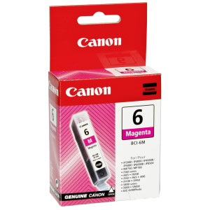 Canon Tintenpatrone BCI-6M Magenta (ca. 280 Seiten) - Passend fr