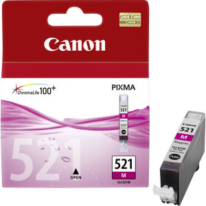 Canon Tintenpatrone CLI-521M magenta - Passend fr PIXMA iP3600,
