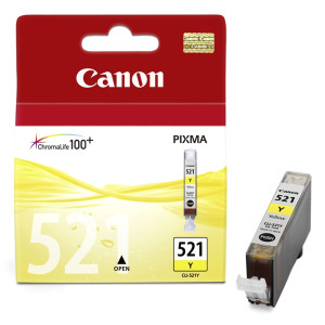 Canon Tintenpatrone CLI-521Y gelb - Passend fr PIXMA iP3600, PIXMA