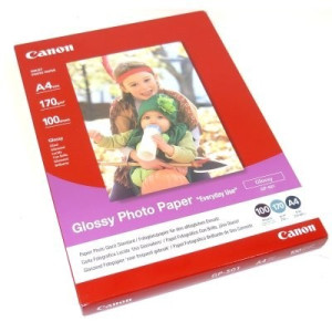 Canon Fotoglanzpapier GP-501 (100 Blatt - 210x 297mm) - Passend fr