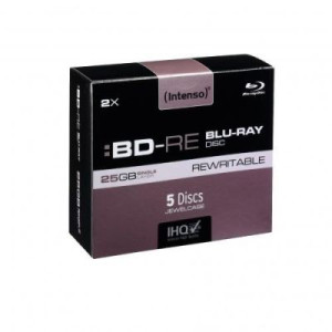 Intenso 5201215 Blu-ray BD-RE Rohling 25GB 5 St. Jewelcase