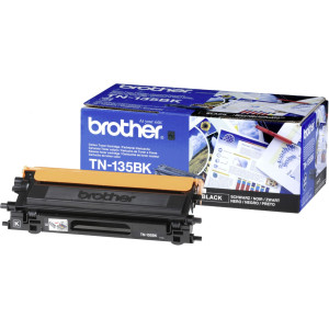 Brother Toner TN-135BK Jumbo Schwarz (ca. 5000 Seiten) - Passend fr
