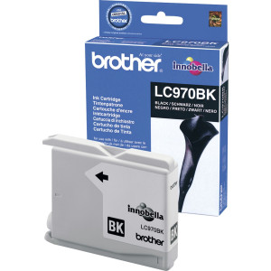 Brother Tintenpatrone LC-970BK Schwarz (ca. 350 Seiten) - Passend f