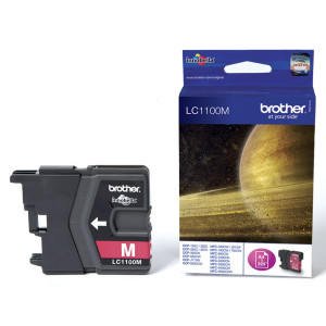 Brother Tintenpatrone LC-1100M Magenta (ca. 325 Seiten) - Passend f