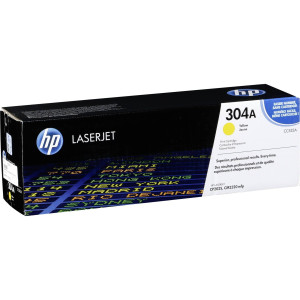 HP 304A CC532A Tonerkassette Gelb 2800 Seiten Original Toner