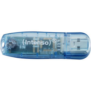 Intenso Speicherstick USB 2.0 Rainbow Line 4GB Blau