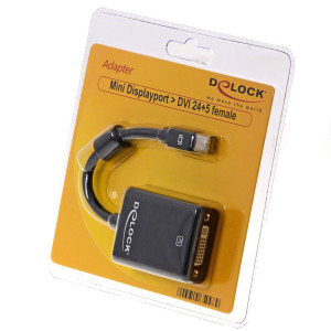 Delock Adapter mini Displayport 1.1 Stecker > DVI Buchse Passiv
