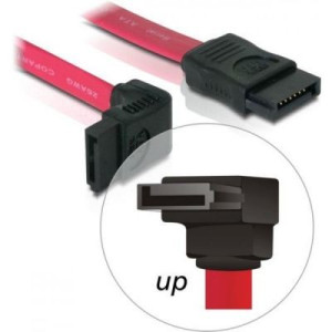 Delock Kabel SATA 30cm oben/gerade rot