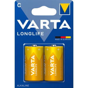 1x2 Varta Longlife Extra C Baby