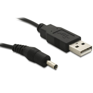 Delock Kabel USB Power > DC 3,5 x 1,35 mm Stecker 1,5 m