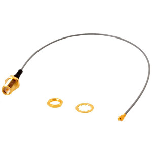 Delock WLAN-Antennen Verlngerungskabel [1x IPEX-Stecker - 1x RP-SMA-