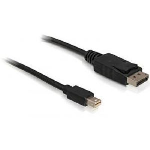 Delock Kabel Mini Displayport 1.2 Stecker > Displayport Stecker 4K 2,