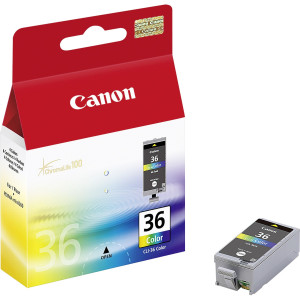 Canon Tintenpatrone CLI-36 Multipack (C/M/Y) - Passend fr PIXMA