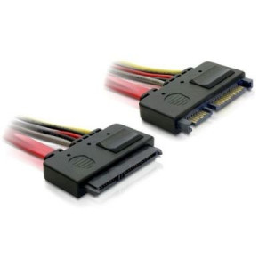 Delock Verlngerungskabel SATA 6GB/s 22Pin St. > 22 Pin Bu. (5V+12V)