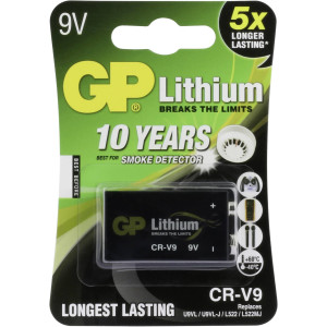 GP Lithium Batterie CR-V9 9V Block 1er Blister