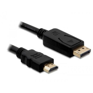 Delock Kabel Displayport 1.1 Stecker > High Speed HDMI-A Stecker