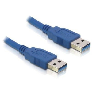 Delock Kabel USB 3.0 Typ-A Stecker > USB 3.0 Typ-A Stecker 1 m blau