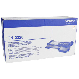 Brother Toner TN-2220 Jumbo (ca. 2600 Seiten) - Passend fr DCP-