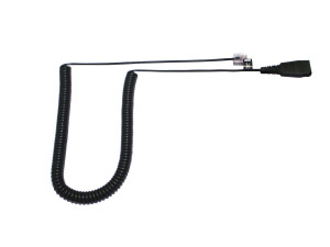GN Audio Germany JABRA LINK Anschlussskabel QD auf RJ45, gewendelt