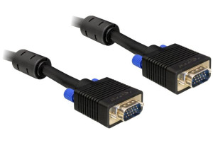 Delock Kabel Monitor SVGA Stecker/Stecker 2m schwarz