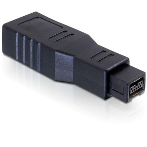 Delock Adapter FireWire 9 pin Stecker > 6 pin Buchse