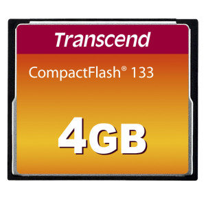 Transcend Compact Flash 4GB Karte MLC 133X