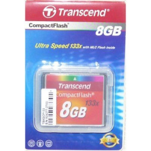 Transcend Compact Flash 8GB Karte MLC 133X