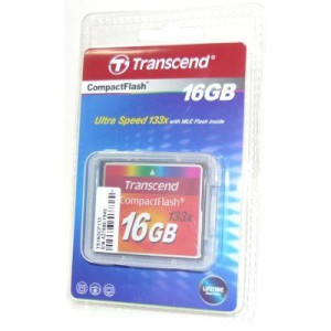 Transcend Compact Flash 16GB Karte MLC 133X