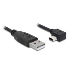 Delock USB-Kabel USB 2.0 USB-A Stecker, USB-Mini-B Stecker 0.50m