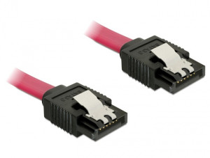 Delock Kabel SATA 6 Gb/s Stecker gerade > SATA Stecker gerade 30 cm