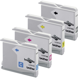 Brother Tintenpatronen LC-970 Multipack (je 1x BK/M/C/Y) - Passend f