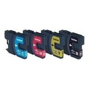 Brother Tintenpatronen LC-980 Multipack (je 1x BK/M/C/Y) - Passend f