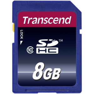 Transcend SD Karte SDHC 8GB Class 10