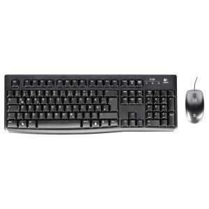 Logitech Desktop MK120 Tastatur - schwarz