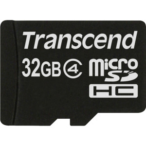 Transcend TS32GUSDC4 MicroSD Karte SDHC 32GB Class 4