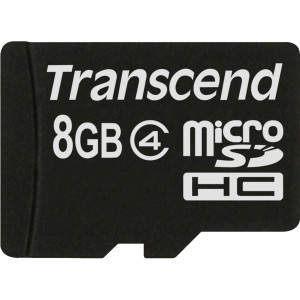 Transcend MicroSD Karte SDHC Class 4 8GB