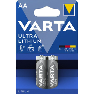 1x2 Varta Professional Lithium Mignon AA