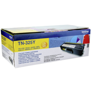 Brother Toner TN-325Y Jumbo Gelb (ca. 3500 Seiten) - Passend fr DCP-